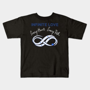 Autism Awareness Infinity Graphic Kids T-Shirt